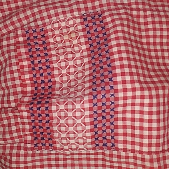 Vintage style waist tie apron - Picture 3 of 3